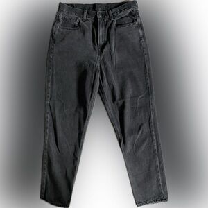 American Eagle Black Straight Jeans